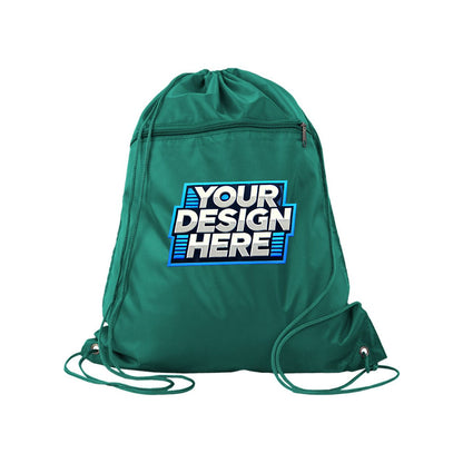 Customize - Q-Tees - Polyester Cinchpack - Q135200