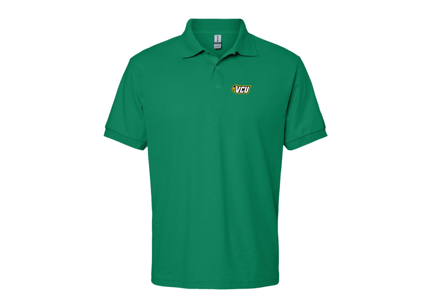 Men's Virginia Commonwealth Rams Gildan Dry Blend Jersey Polo