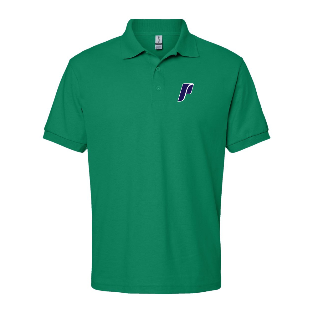 Men's Portland Pilots Logo Gildan Dry Blend Jersey Polo