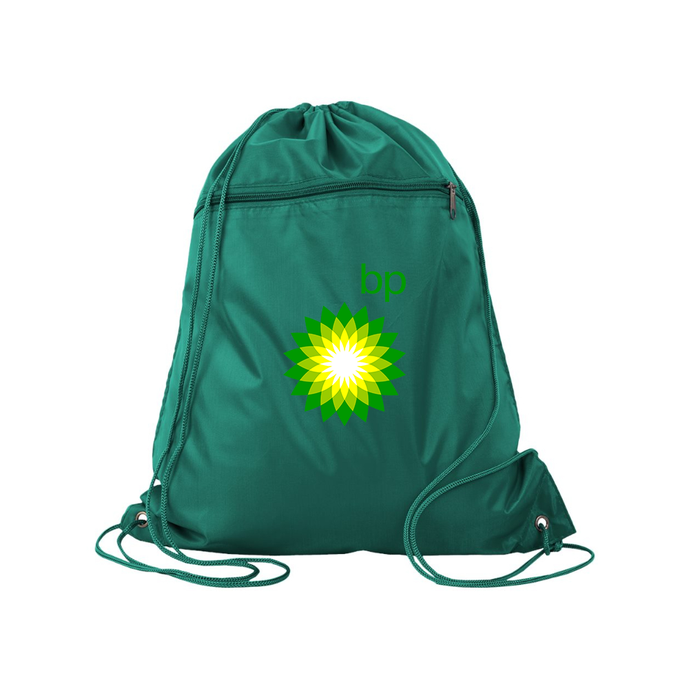 BP Oil Logo Q-Tees - Polyester Cinchpack