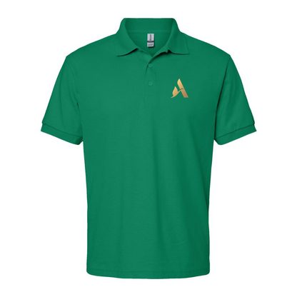 Men's Accor Golden Logo Gildan Dry Blend Jersey Polo
