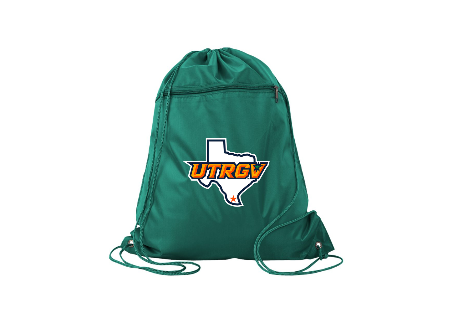 UTRGV Vaqueros Q-Tees - Polyester Cinchpack