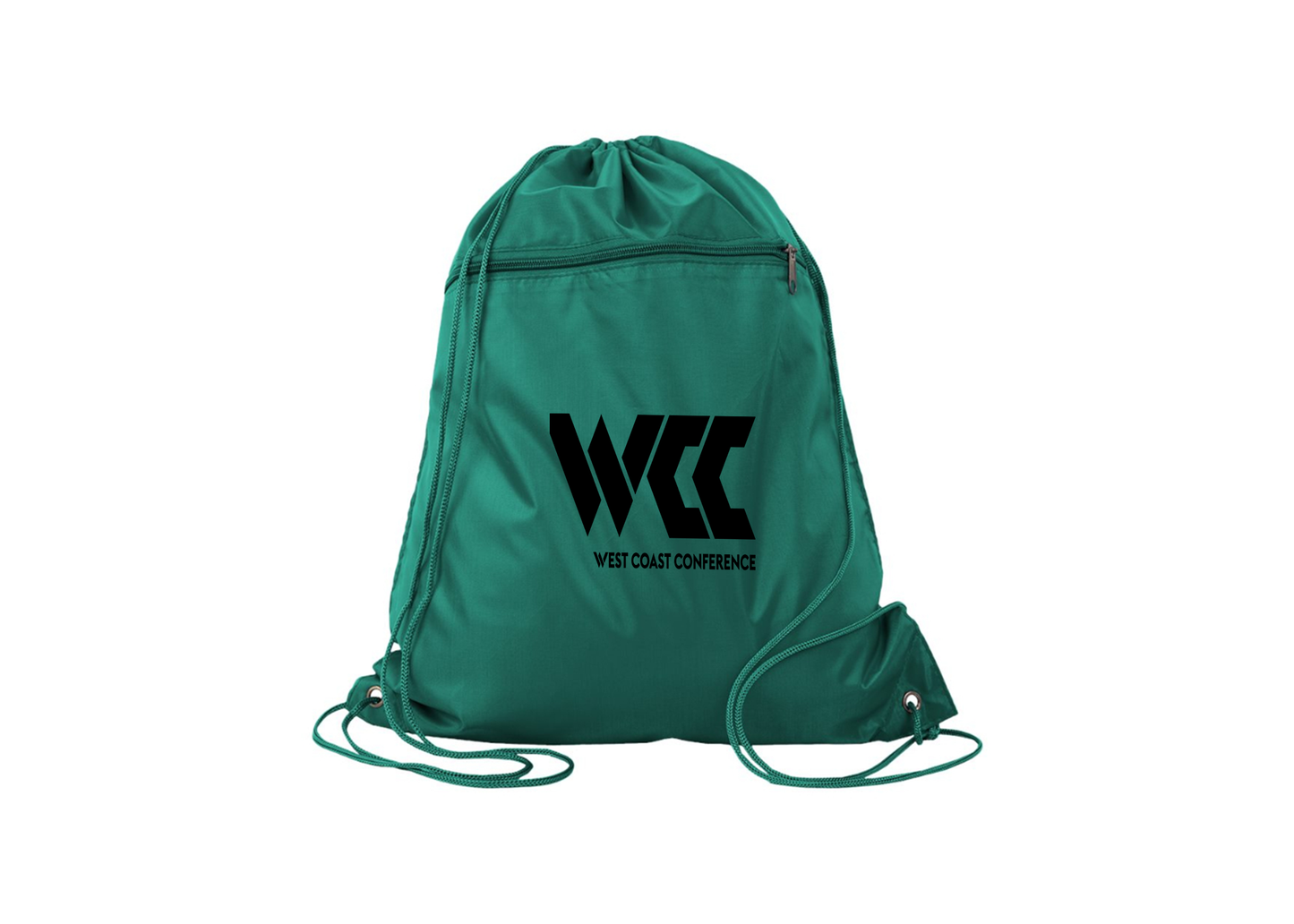 West Coast Conference Q-Tees - Polyester Cinchpack