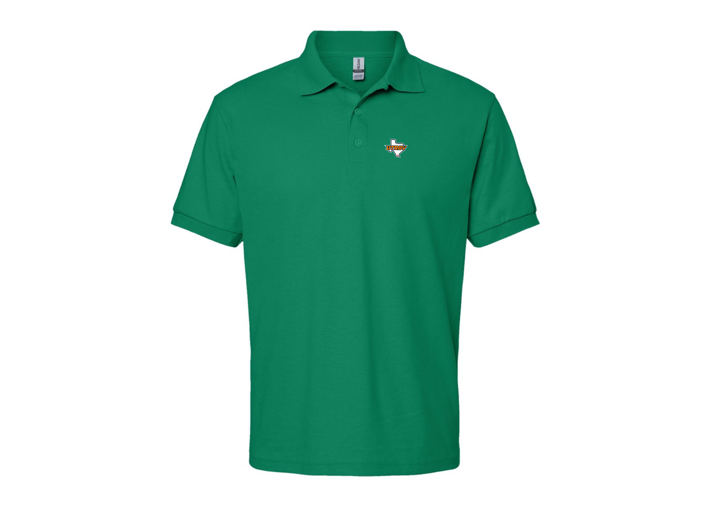 Men's UTRGV Vaqueros Gildan Dry Blend Jersey Polo