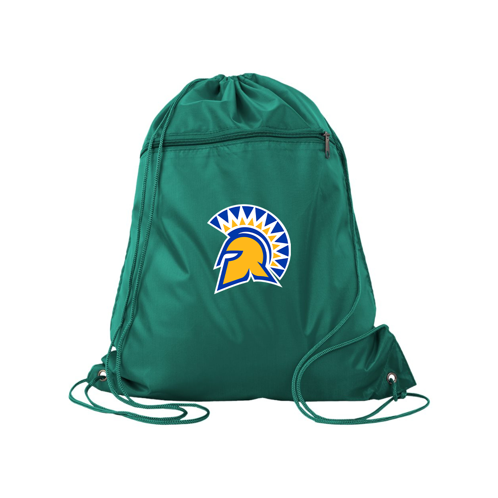 San Jose State Spartans Logo Q-Tees - Polyester Cinchpack