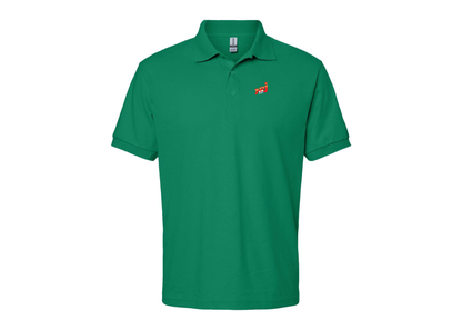 Men's NRJ 12 Logo Gildan Dry Blend Jersey Polo