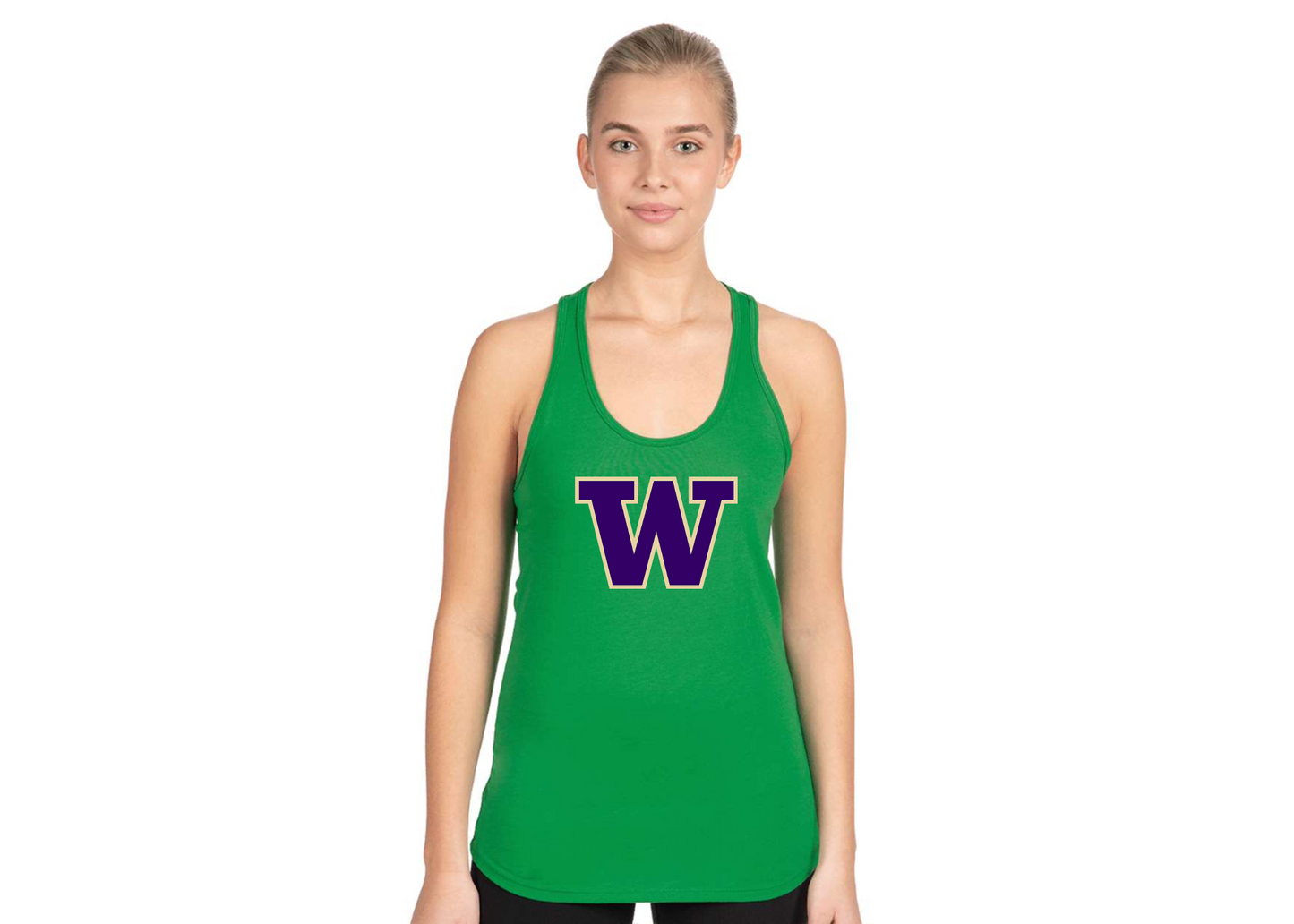 Women's Washington Huskies Next Level Ideal Racerback Tank