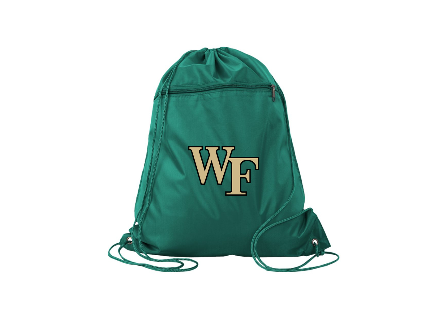 Wake Forest Demon Deacons Q-Tees - Polyester Cinchpack