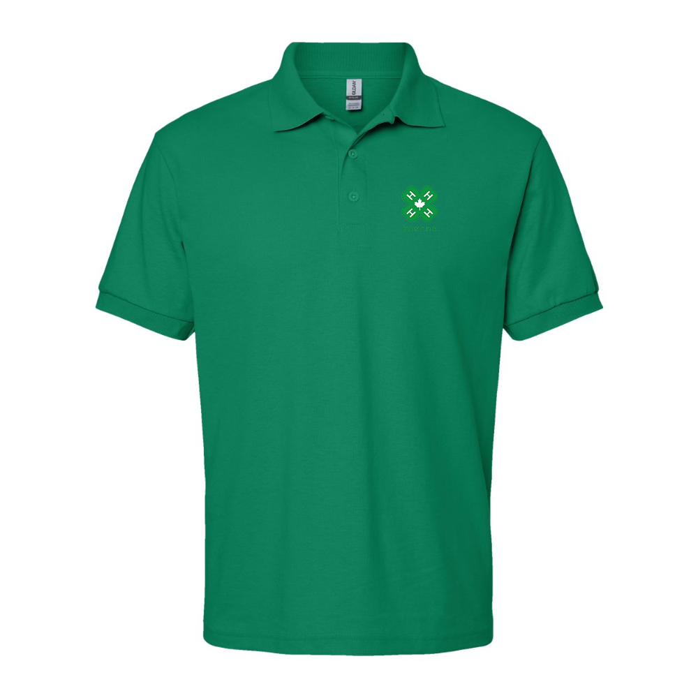 Men's 4H Canada Logo Gildan Dry Blend Jersey