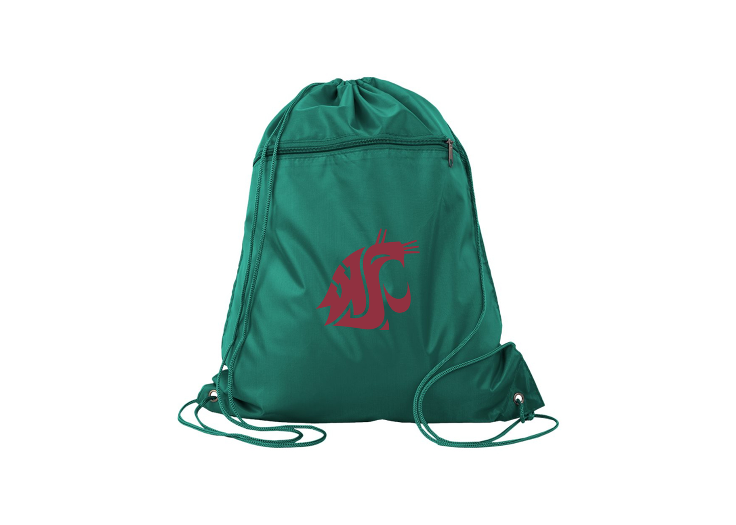 Washington State Cougars Q-Tees - Polyester Cinchpack