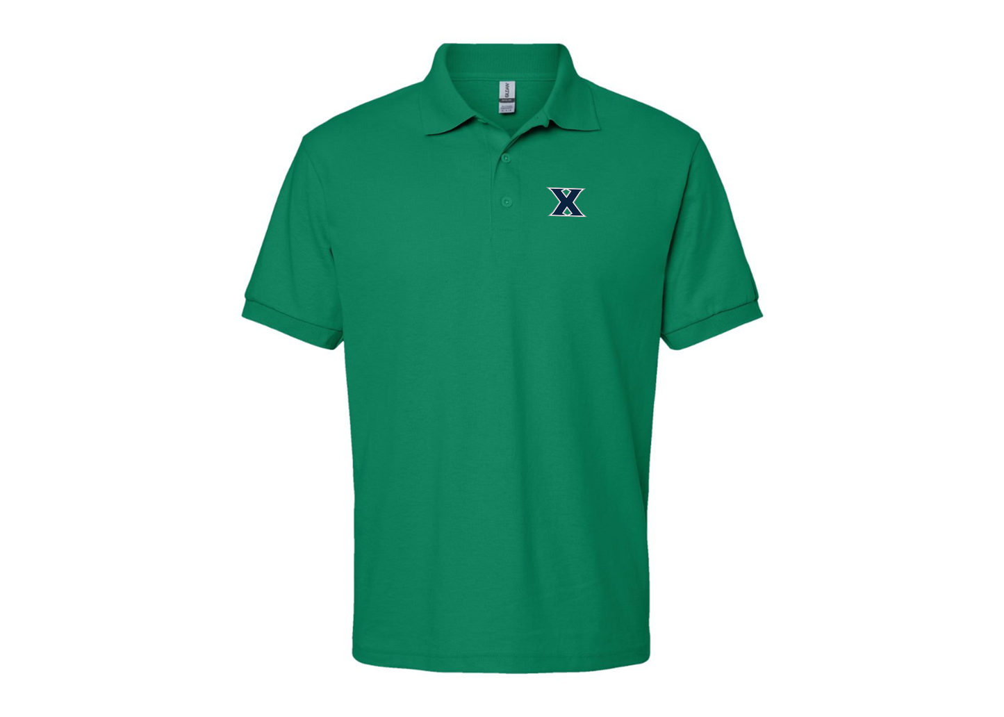 Men's Xavier Musketeers Gildan Dry Blend Jersey Polo