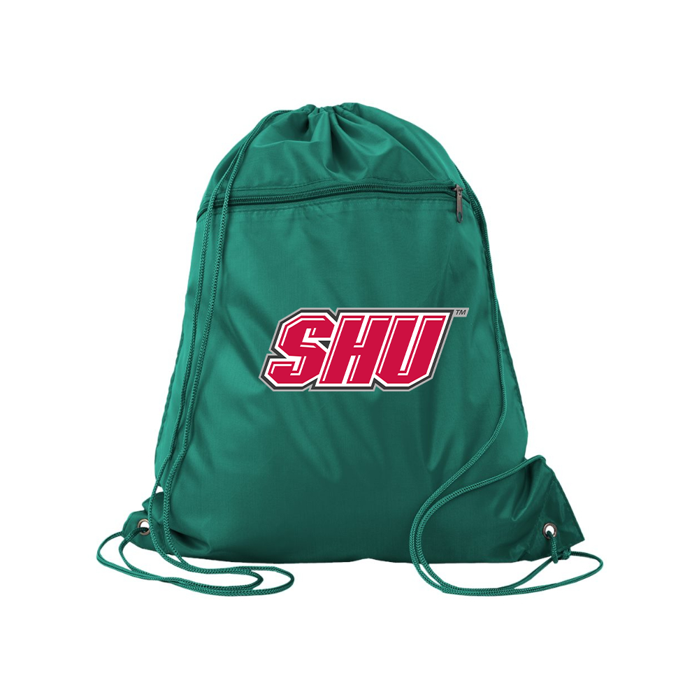 Sacred Heart Pioneers Logo Q-Tees - Polyester Cinchpack