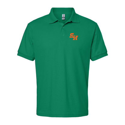 Men's Sam Houston State Bearkats Logo Gildan Dry Blend Jersey Polo