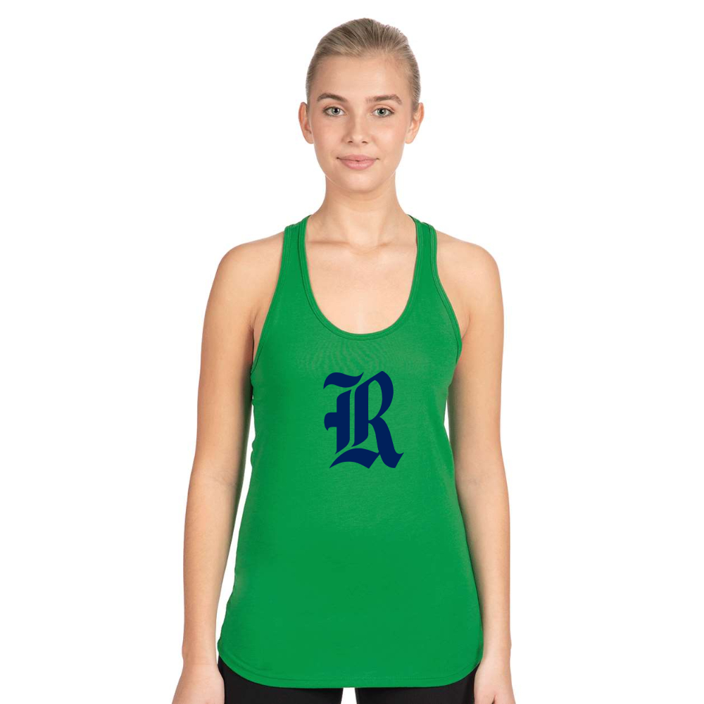 Women's Rice Owls Logo Next Level Ideal Racerback Tank