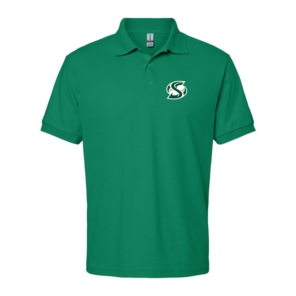 Men's Sacramento State Hornets Logo  Gildan Dry Blend Jersey Polo