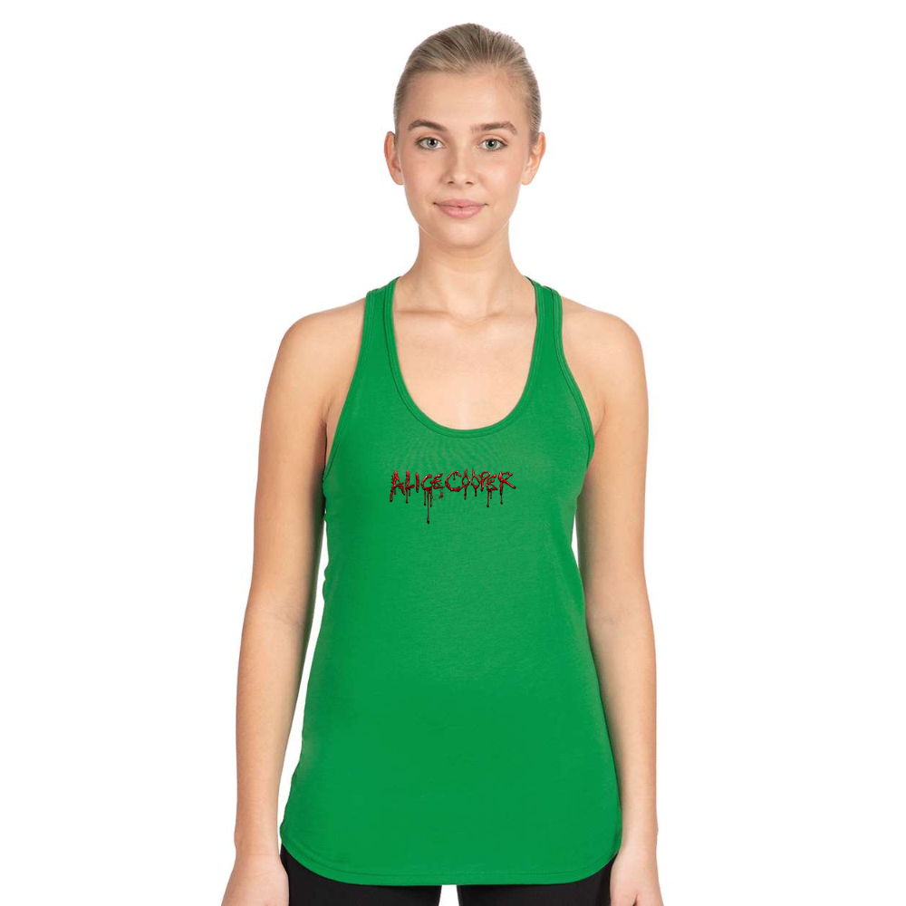 Women's Alice Cooper Logo Next Level Ideal Racerback Tank