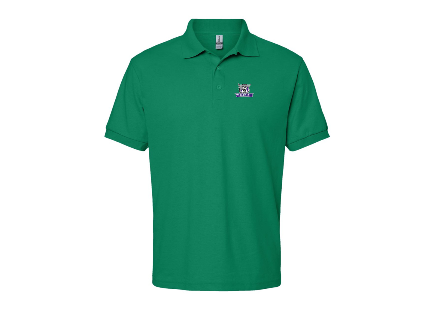 Men's Weber State Wildcats Gildan Dry Blend Jersey Polo