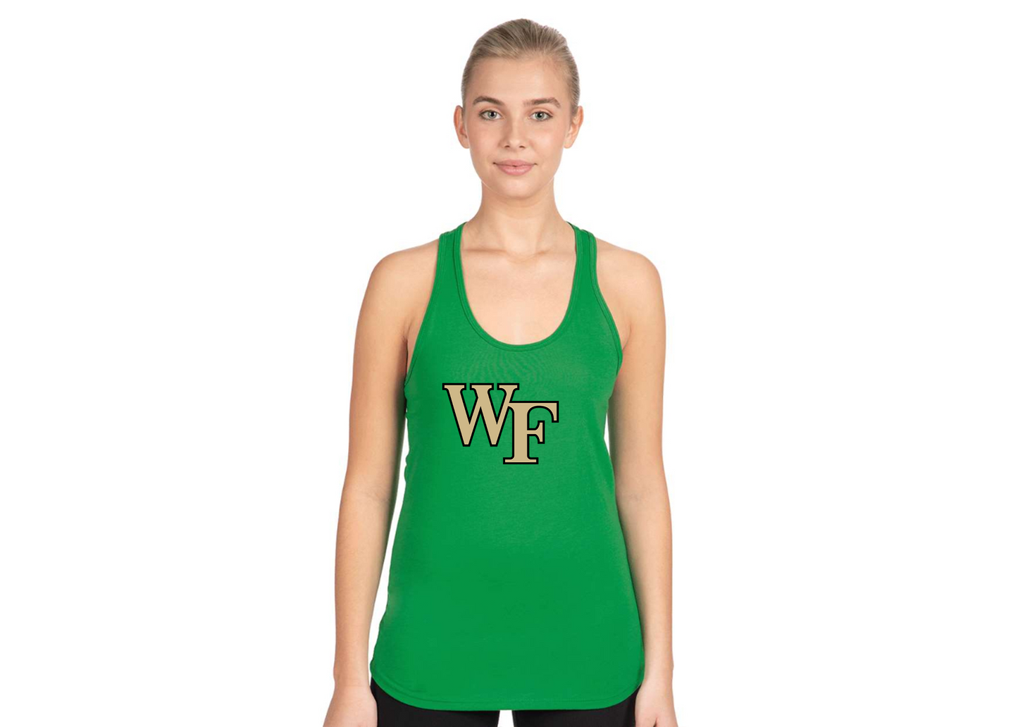 Women's Wake Forest Demon Deacons Next Level Ideal Racerback Tank