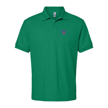 Men's Saint Marys Gaels Logo Gildan Dry Blend Jersey Polo