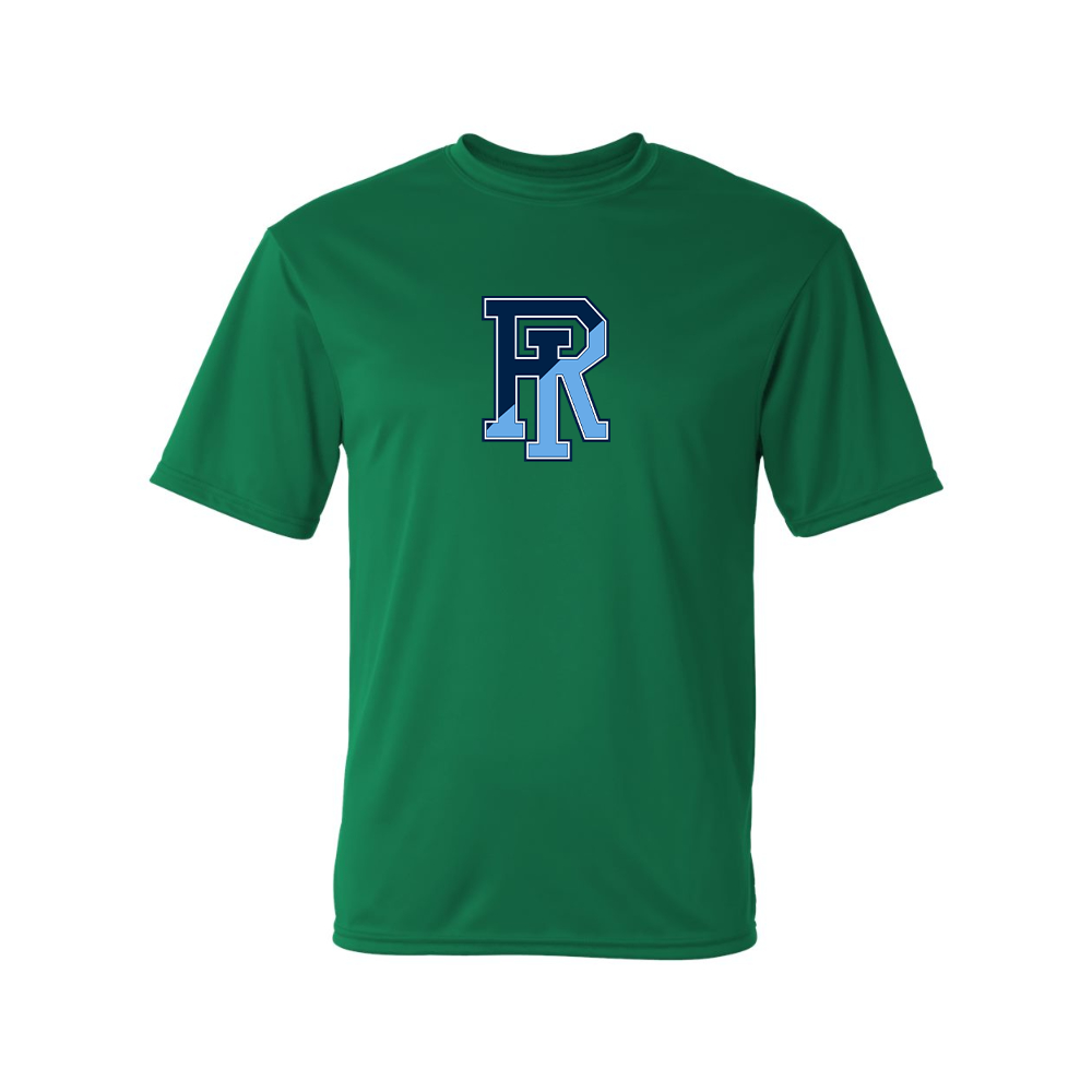 Men's Rhode Island Rams Logo Polyester T-Shirt