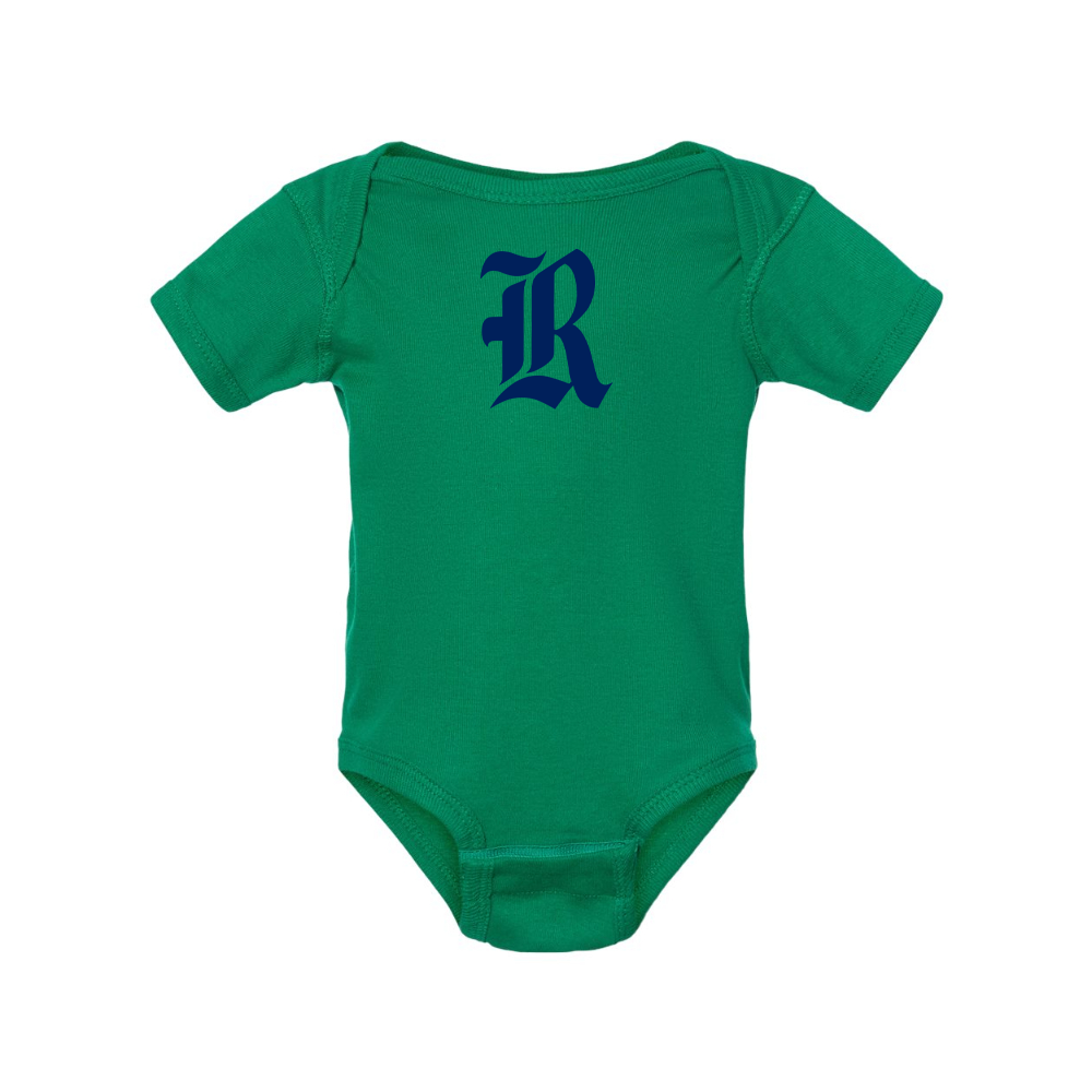 Rice Owls Logo Rabbit Skins Infant Baby Rib Bodysuit