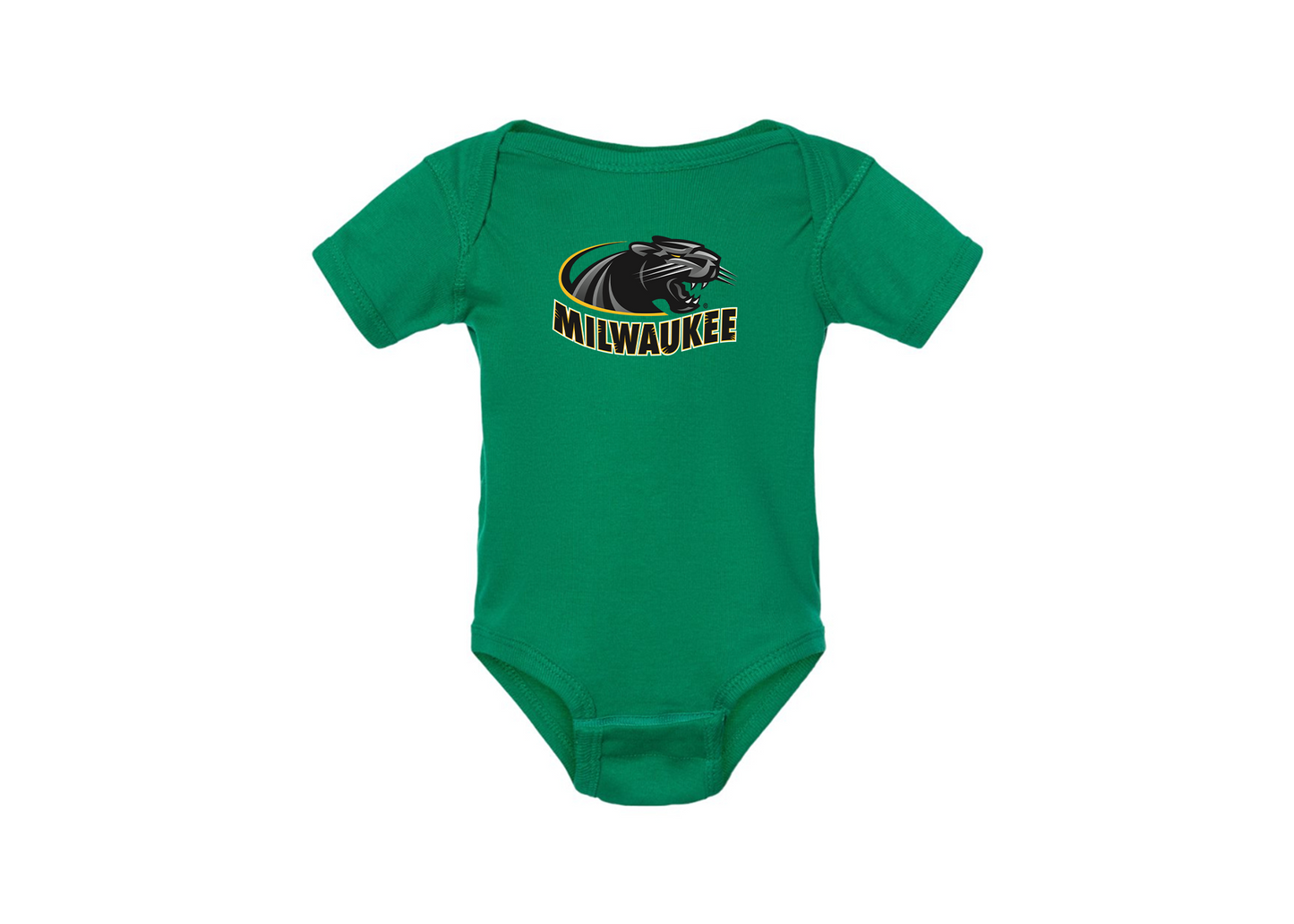 Wisconsin Milwaukee Panthers Rabbit Skins Infant Baby Rib Bodysuit