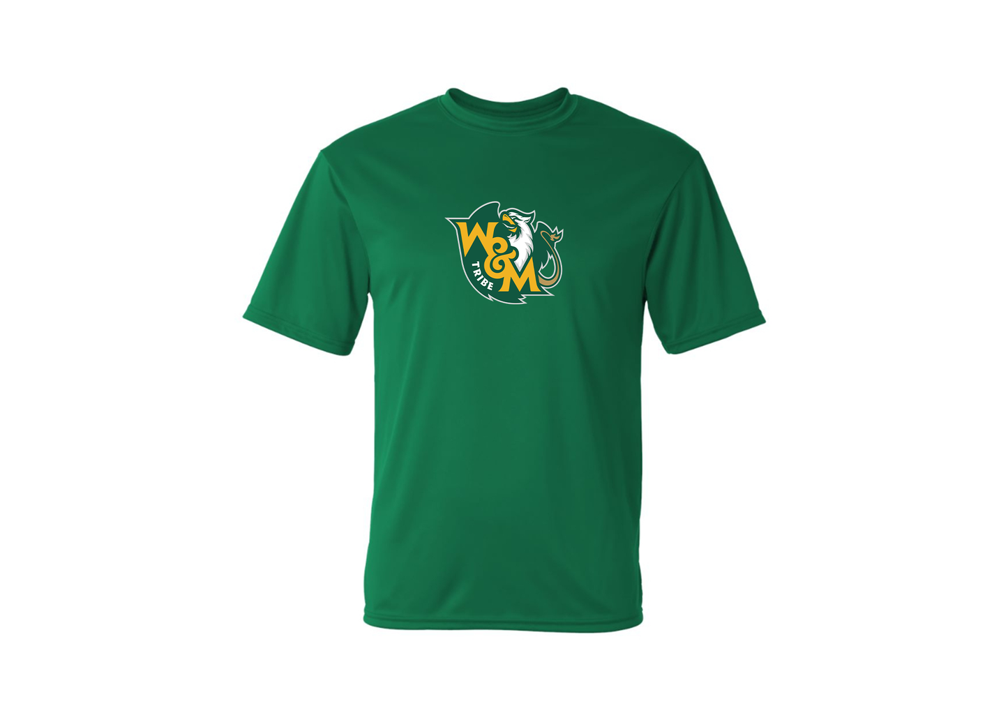 Men's William and Mary Tribe Polyester T-Shirt
