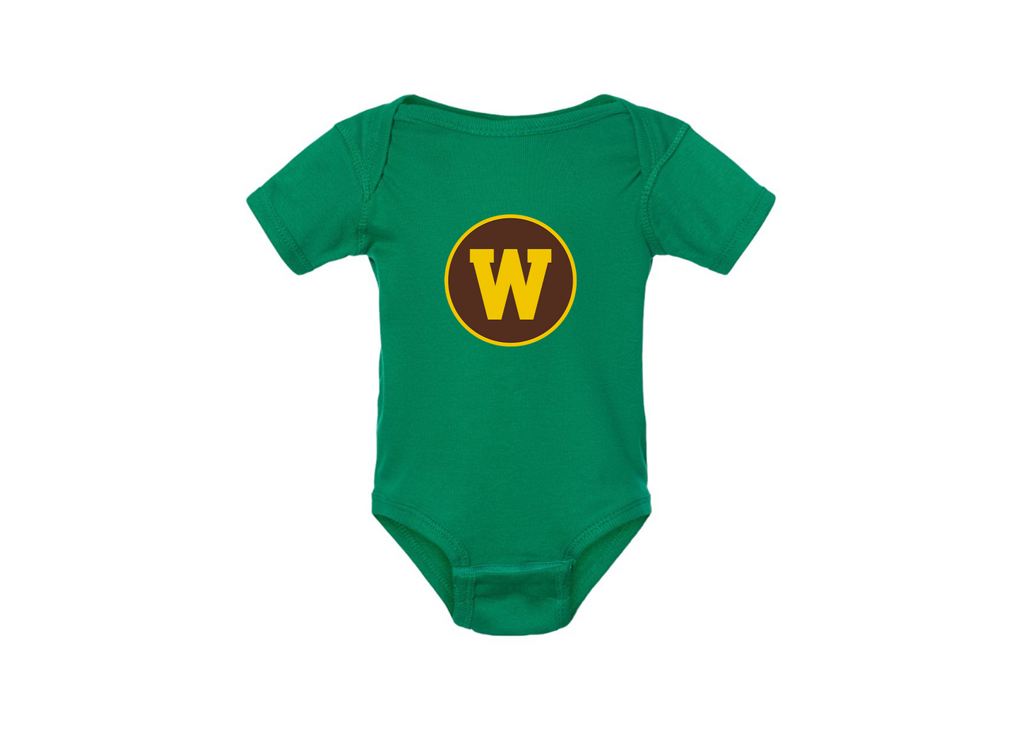 Western Michigan Broncos Rabbit Skins Infant Baby Rib Bodysuit
