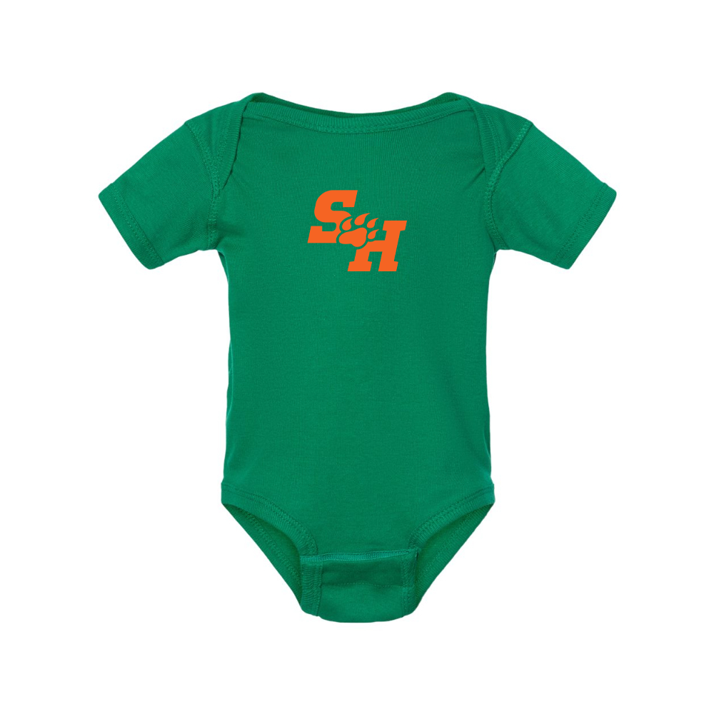 Sam Houston State Bearkats Logo Rabbit Skins Infant Baby Rib Bodysuit