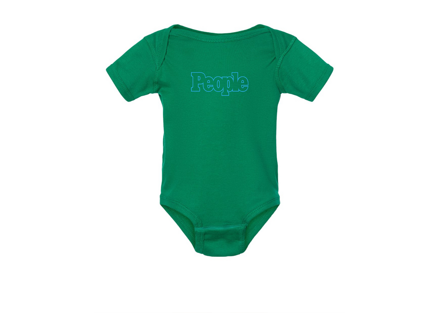 People Magazine Logo Rabbit Skins Infant Baby Rib Bodysuit