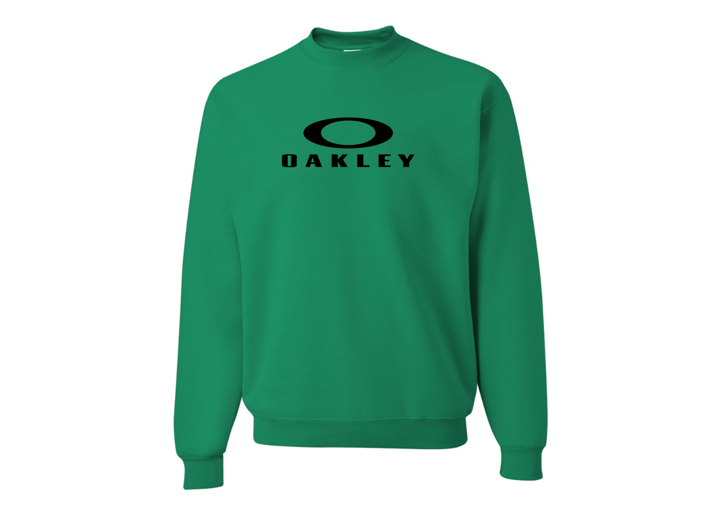 Men's Oakley Logo JERZEES NuBlend Crewneck Sweatshirt