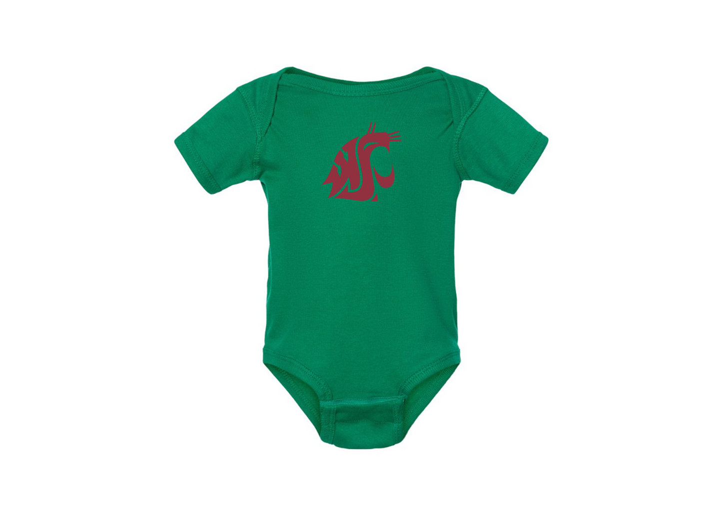 Washington State Cougars Rabbit Skins Infant Baby Rib Bodysuit