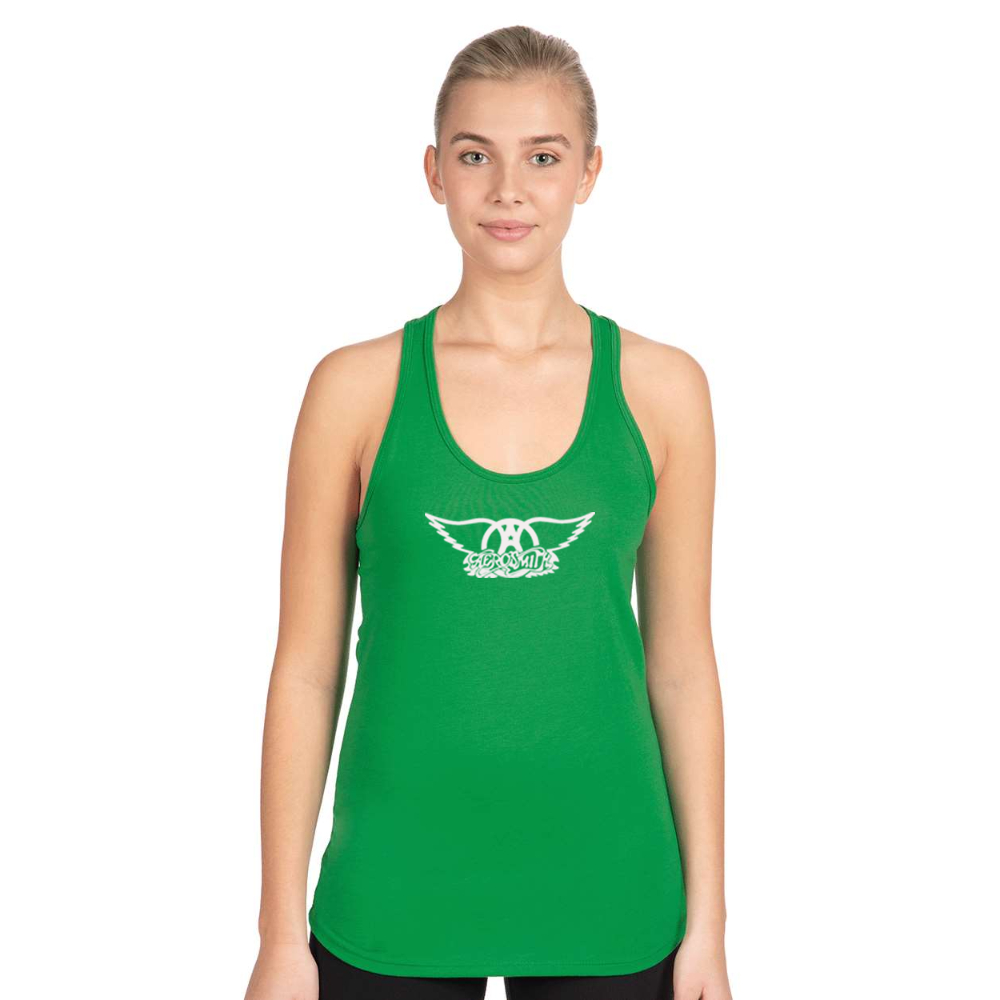 Women's Aerosmith Logo Next Level Ideal Racerback Tank
