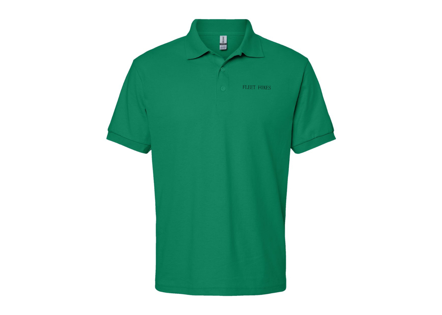 Men's Fleet Foxes Logo Gildan Dry Blend Jersey Polo