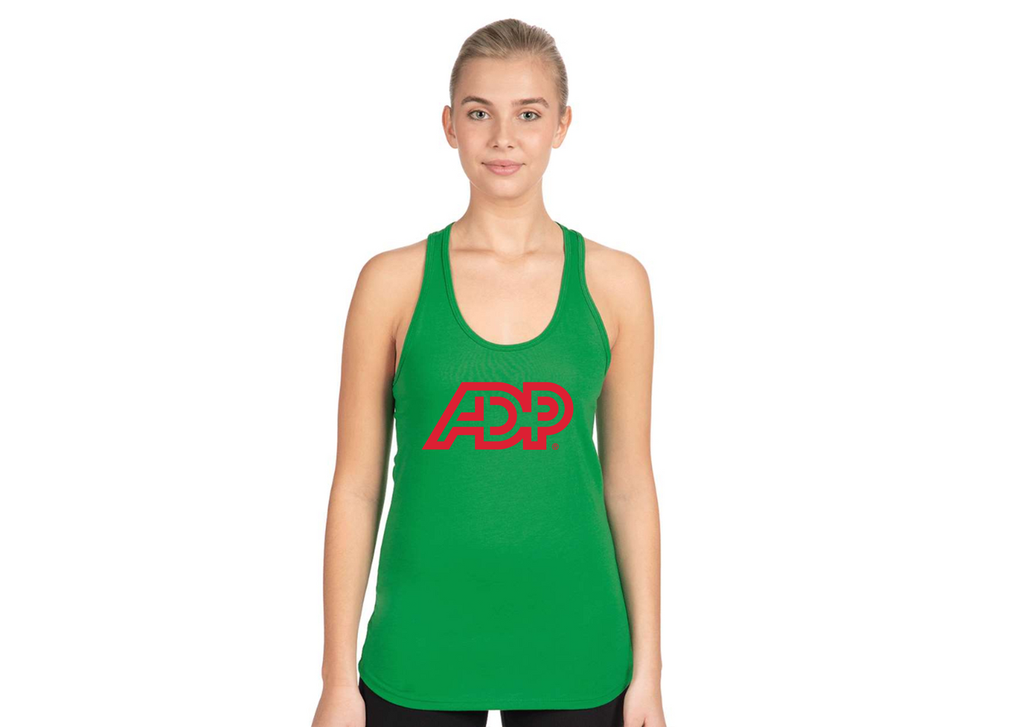 Women's ADP Logo Next Level Ideal Racerback Tank