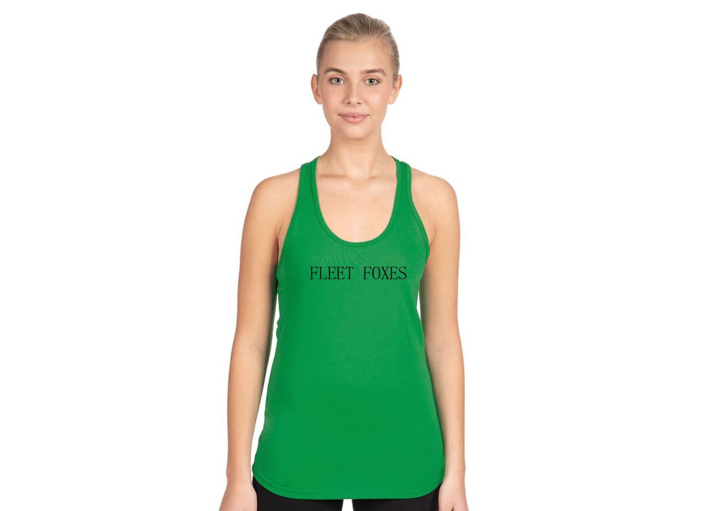 Women's Fleet Foxes Logo Next Level Ideal Racerback Tank