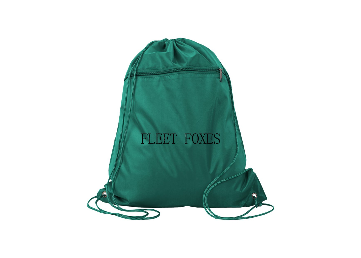 Fleet Foxes Logo Q-Tees - Polyester Cinchpack