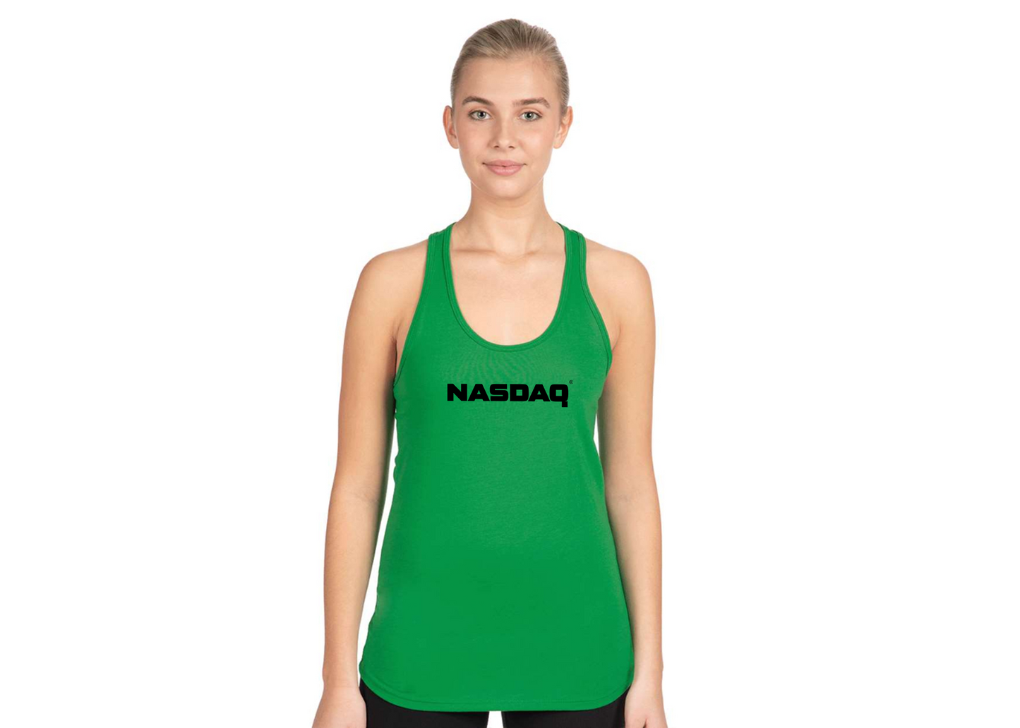 Women's Nasdaq Logo Next Level Ideal Racerback Tank