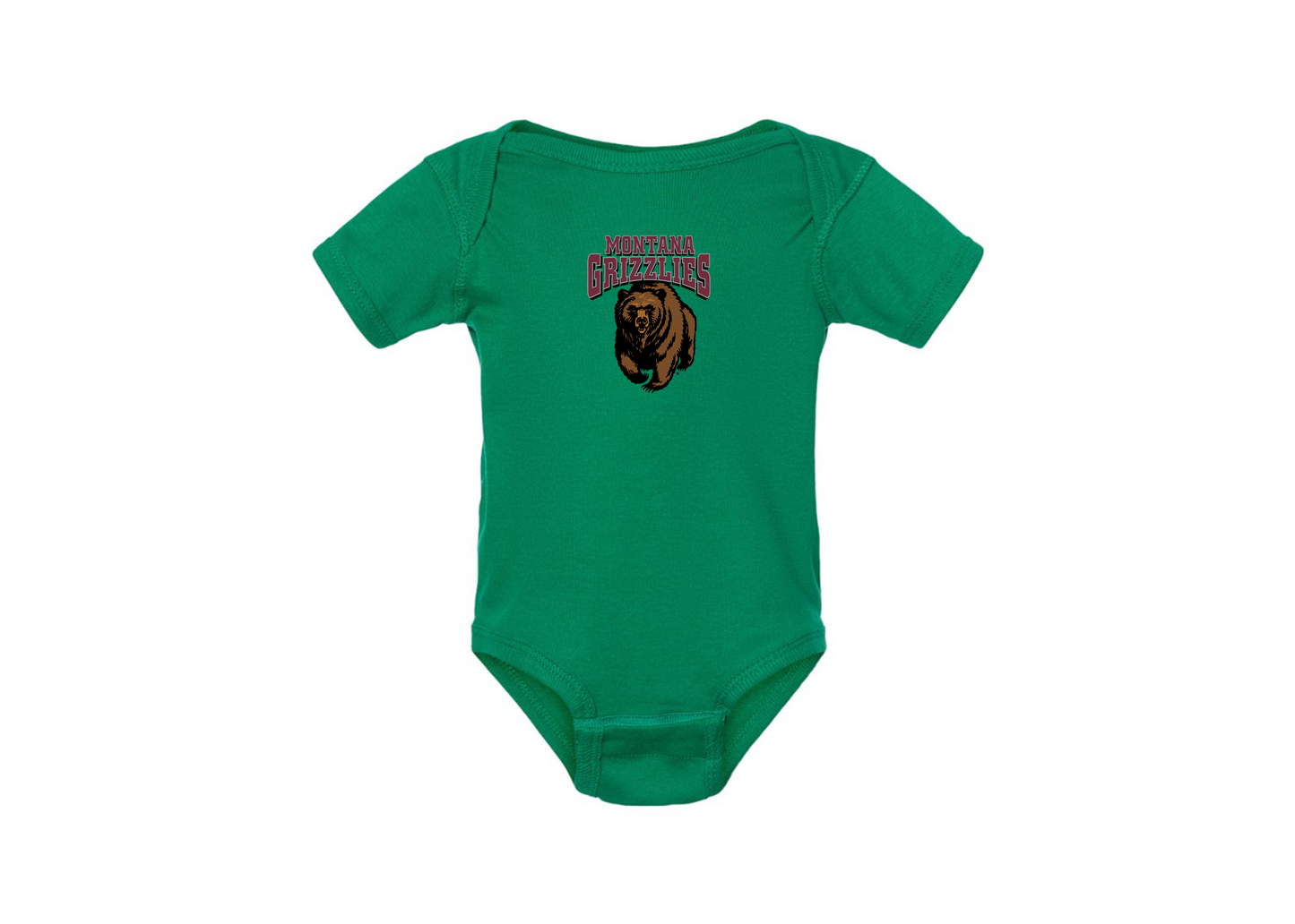 Montana Grizzliesl Rabbit Skins Infant Baby Rib Bodysuit