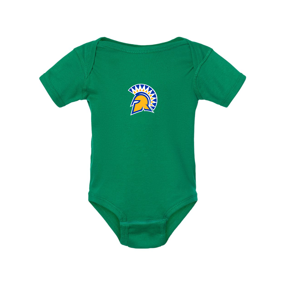 San Jose State Spartans Logo Rabbit Skins Infant Baby Rib Bodysuit