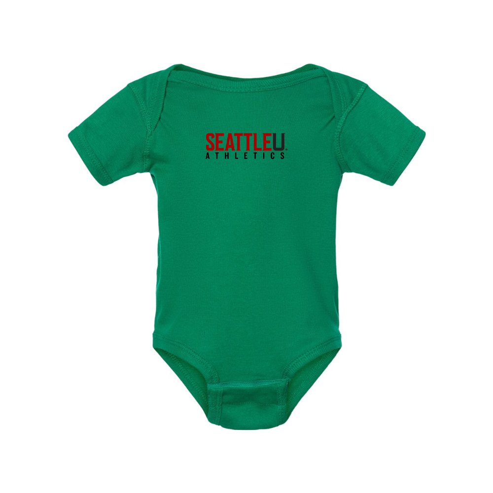 Seattle Redhawks Logo  Rabbit Skins Infant Baby Rib Bodysuit