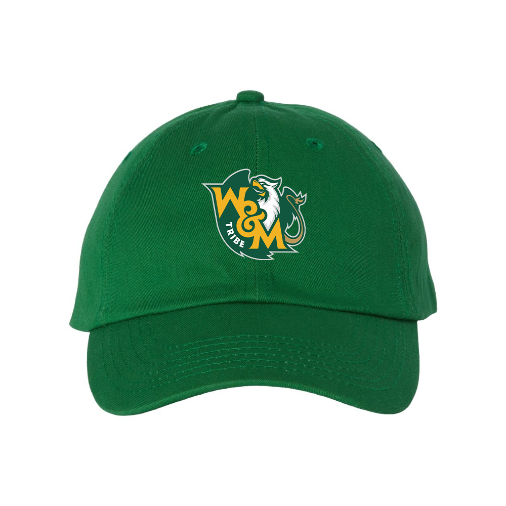 William and Mary Tribe Valucap Adult Bio-Washed Classic Dad Hat
