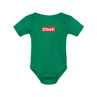 01net Logo  Rabbit Skins Infant Baby Rib Bodysuit