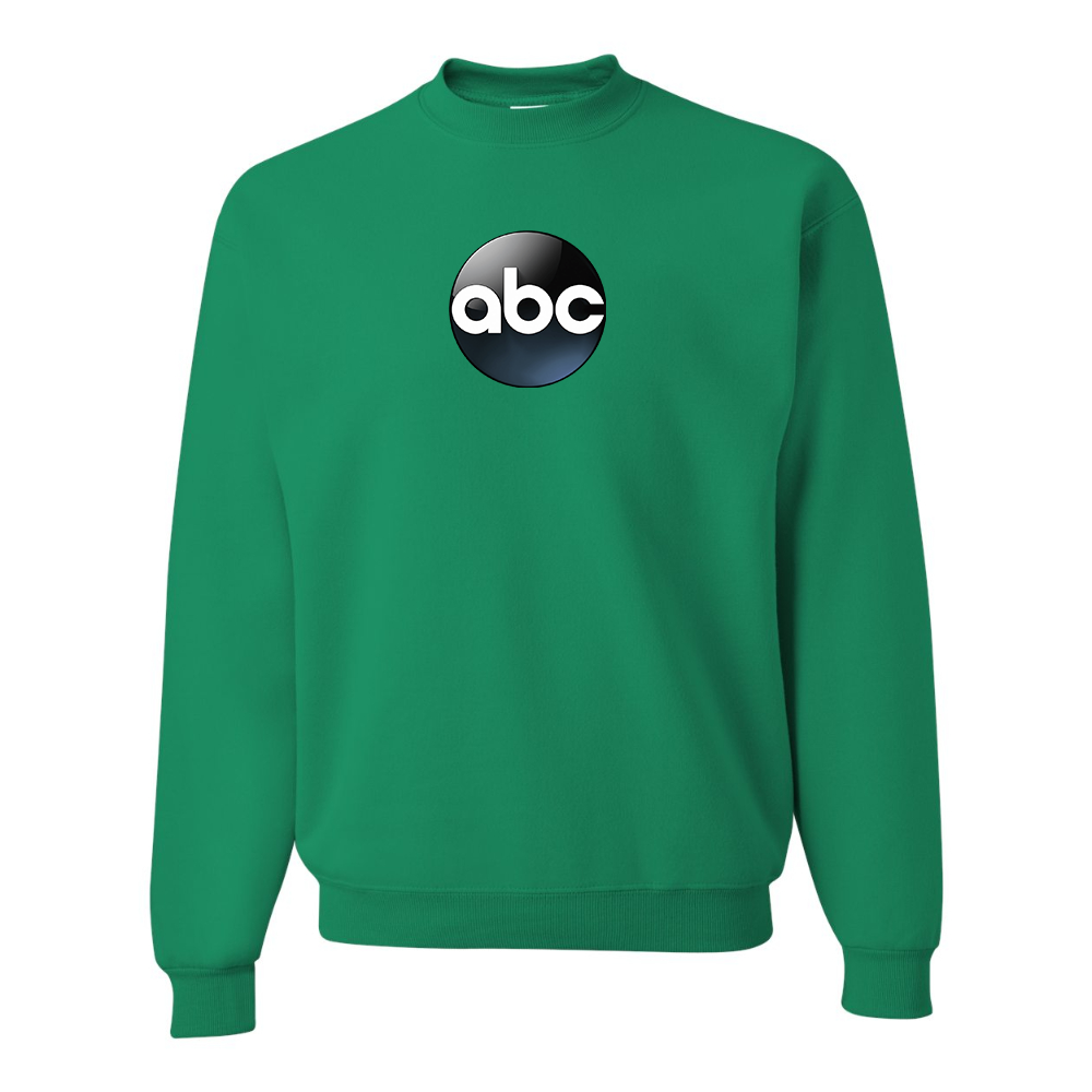 Men's Abc Logo  JERZEES NuBlend Crewneck Sweatshirt