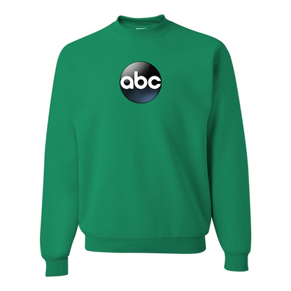 Men's Abc Logo  JERZEES NuBlend Crewneck Sweatshirt