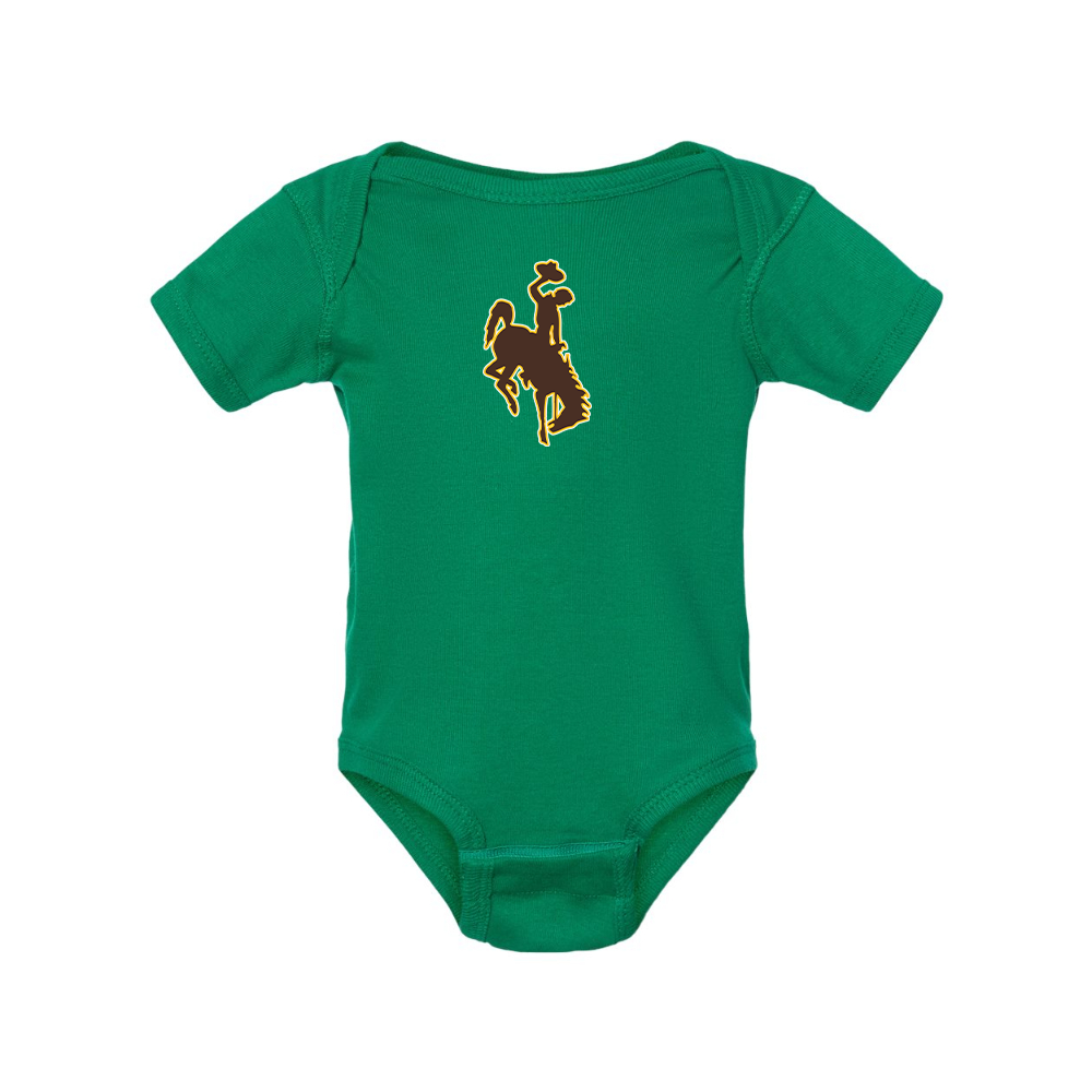Wyoming Cowboys Rabbit Skins Infant Baby Rib Bodysuit