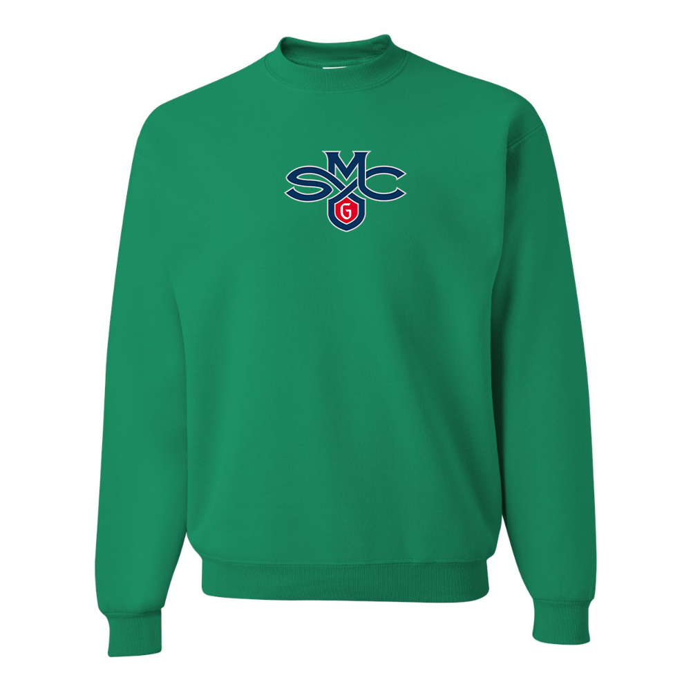 Men's Saint Marys Gaels Logo  JERZEES NuBlend Crewneck Sweatshirt