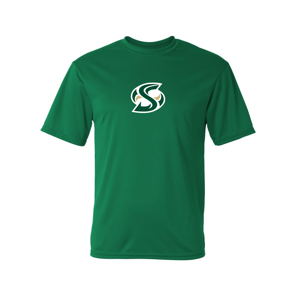 Men's Sacramento State Hornets Logo  Polyester T-Shirt