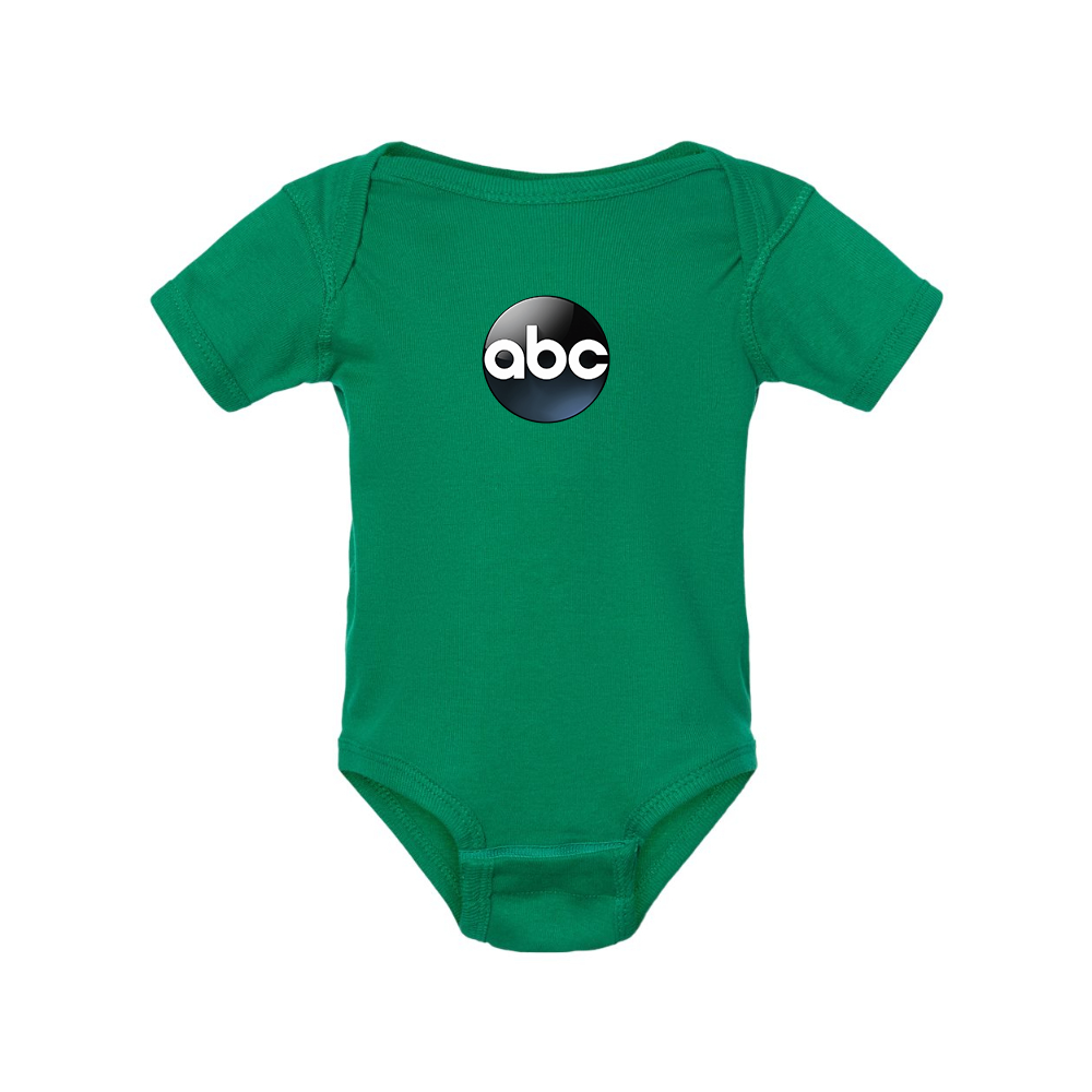 Abc Logo  Rabbit Skins Infant Baby Rib Bodysuit