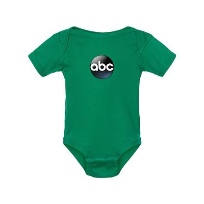 Abc Logo  Rabbit Skins Infant Baby Rib Bodysuit